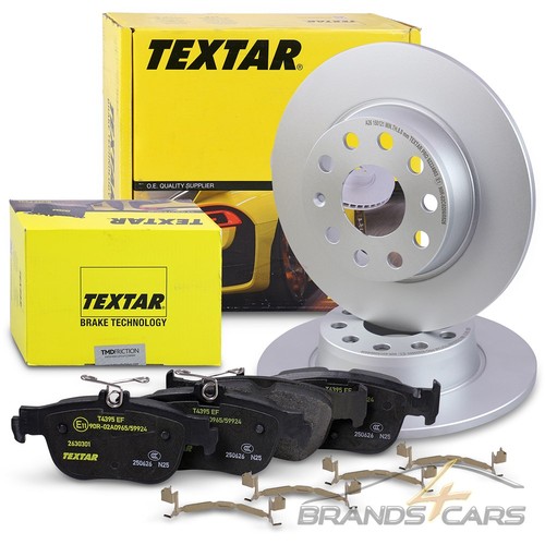 Textar bremsscheiben beläge - bremsscheiben, +belÄge