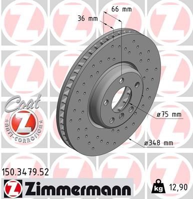 Zimmermann bremsscheibe - zimmermann,